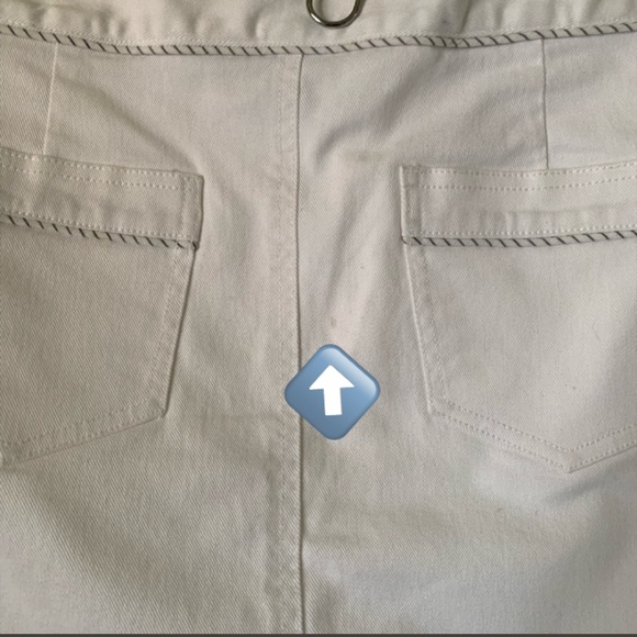 DNKY City White Denim Mini Skirt - Picture 10 of 13